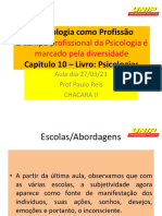 A Psicologia Como Profissão: O Campo Profissional Da Psicologia É Marcado Pela Diversidade