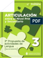 Articulacion Primario Secundario Lengua 3 Familia