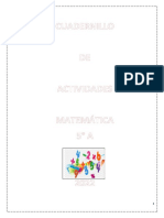 Cuadernillo de Matemática.