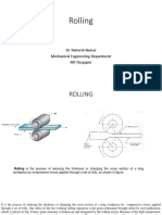 Rolling - Class Notes