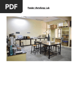 Powder Metallurgy Lab