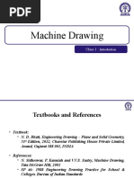 Machine Drawing: Class 1