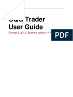 CQG Trader User Guide