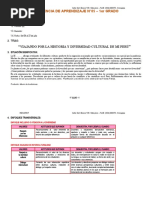 1° Grado - Experiencia de Aprendizaje N°05