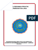 Buku Pedoman Praktik Keperawatan Jiwa