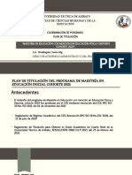 Universidad Técnica de Ambato Facultad de Ciencias Humanas Y de La Educación