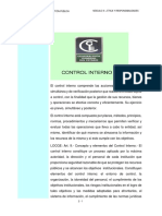 Sesión 1. Control Interno: Fundamentos A La Gestión Pública Módulo Iii - Ética Y Responsabilidades