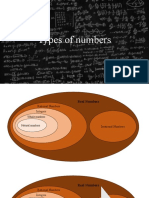 Types of Numbers