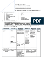 S E SI Ó N D E A P R E N DI Z A Je de Ccss Relacionamos Pensamiento y Cultura de La Sociedad en Europa Durante El Siglo XVI