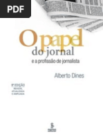 O Papel Do Jornal e A Profissão de Jornalista