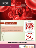 ANEMIA FERROPENICA Si