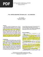 Foil Airgas Bearing Technology - An Overview