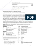 A Comprehensive Review of Latent Heat Energy Storage For Various Applications: An Alternate To Store Solar Thermal Energy