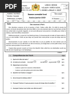 Examen Francais Local