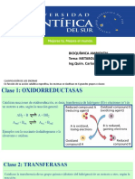 Bioquímica Ambiental Tema: Metabolismo Y Glucolisis Ing - Quím. Carlos Altamirano