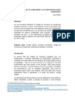 El Principio de "La Verdad Sabida" en El Ordenamiento Jurídico Guatemalteco