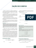 Dilatação de Corpos: X X X e 1 ..., X 1! 2! 3! + + + +