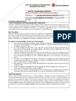 Finance Officer - Sida CSO - Bamako - REVUE MGA - Revu MC+01