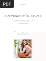 Ana Desidério - Dezembro - o Mês Do Caos - Como Iniciar o Ano Com Mais Leveza