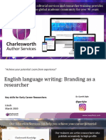 Charlesworth Is A Leading Editorial Services and Researcher Training Provider, A Trusted Partner To The Global Academic Community For Over 90 Years