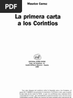 066 La Primera Carta A Los Corintios Maurice Carrez