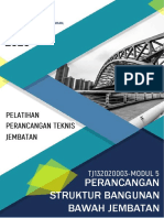 Modul 5 Perancangan Struktur Bangunan Bawah Jembatan