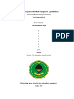 Hakikat Organisasi Dan Kode Etik Profesi Kependidikan Destiya