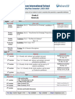 Al-Alson International School: Grade 6 Week