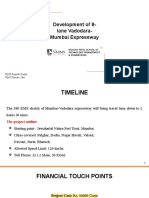 Development of 8-Lane Vadodara - Mumbai Expressway