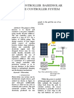 Solar Charge Controller Using Microcontroller