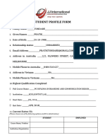 Sample Form Filler PROFILE (Pratik Tondare)