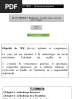 ECUE STPR102 TOTU Chapitre 1 Méthodologie Des Exposés