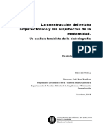 La Construcción Del Relato Arquitectónico y Las Arquitectas de La Modernidad