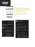 La Comunicación Virtual Asincrónica y Sincronica