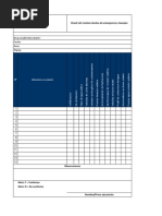 Check List Revision de Duchas y Lavaojos