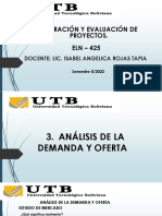 Preparación Y Evaluación de Proyectos. ELN - 425: Docente: Lic. Isabel Angelica Rojas Tapia