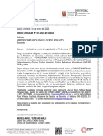 Señores Ver Destinatarios en El Listado Adjunto Presente. - : OFICIO CIRCULAR #001-2023-EF/45.04.3