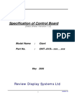 Especificaciones PCB