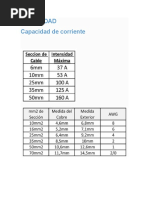 Ampacidad de Los Conductores