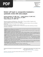 Rotator Cuff Repair vs. Nonoperative Treatment - 2021 (Tema 3)