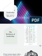 LECTURE 2 The Evolution of Leadership