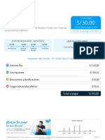 Recibo Junio: Movistar Empresas