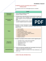 Estadística General: Criterio Detalle Recursos de Aprendizaje