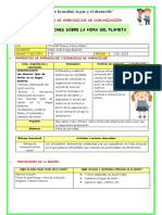 Ses-Juev-Plan Lector-Leemos Afiches Sobre La Hora Del Planeta