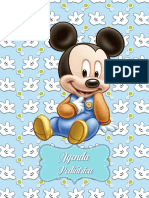 Agenda Pediatrica Mickey Bebe