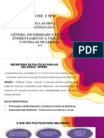 Cfa/Setre E SPM Respeita As Mina No Artesanato Gênero, Diversidade E Rede de Enfrentamento À Violência Contra As Mulheres