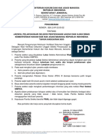 Kementerian Hukum Dan Hak Asasi Manusia Republik Indonesia Sekretariat Jenderal