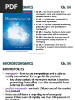 Microeconomics Ch. 14: Powerpoint Produced by Brian Cowan Med