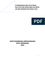 Program Pendidikan Dan Pelatihan Manajemen Fasilitas Dan Keselamatan (MFK) - Keselamatan Dan Kesehatan Kerja (K3)