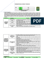 Programación Anual de Ciencia Y Tecnología: Datos Generales